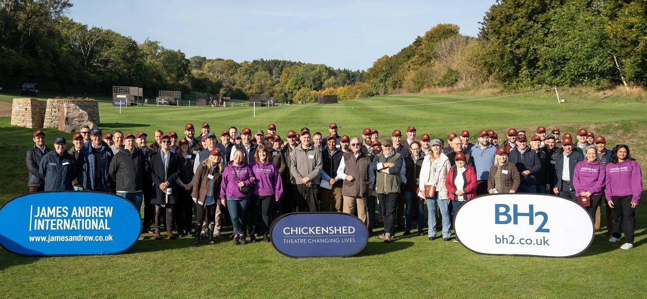 Live-in Guardians supports Chickenshed Theatre at the 2022 Property Shoot at The Royal Berkshire Shooting School